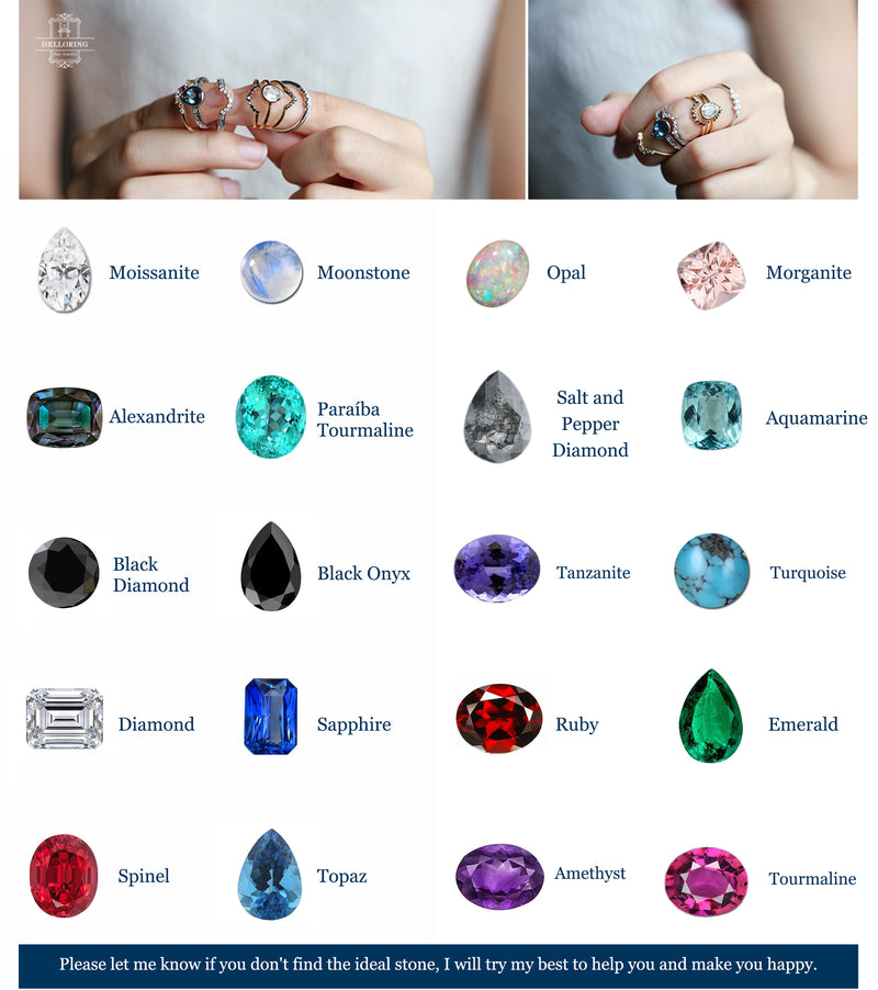 Birthstone Chart: Know Your Birthstone & It's Meaning, Symbol & Color –  Gemone Diamond